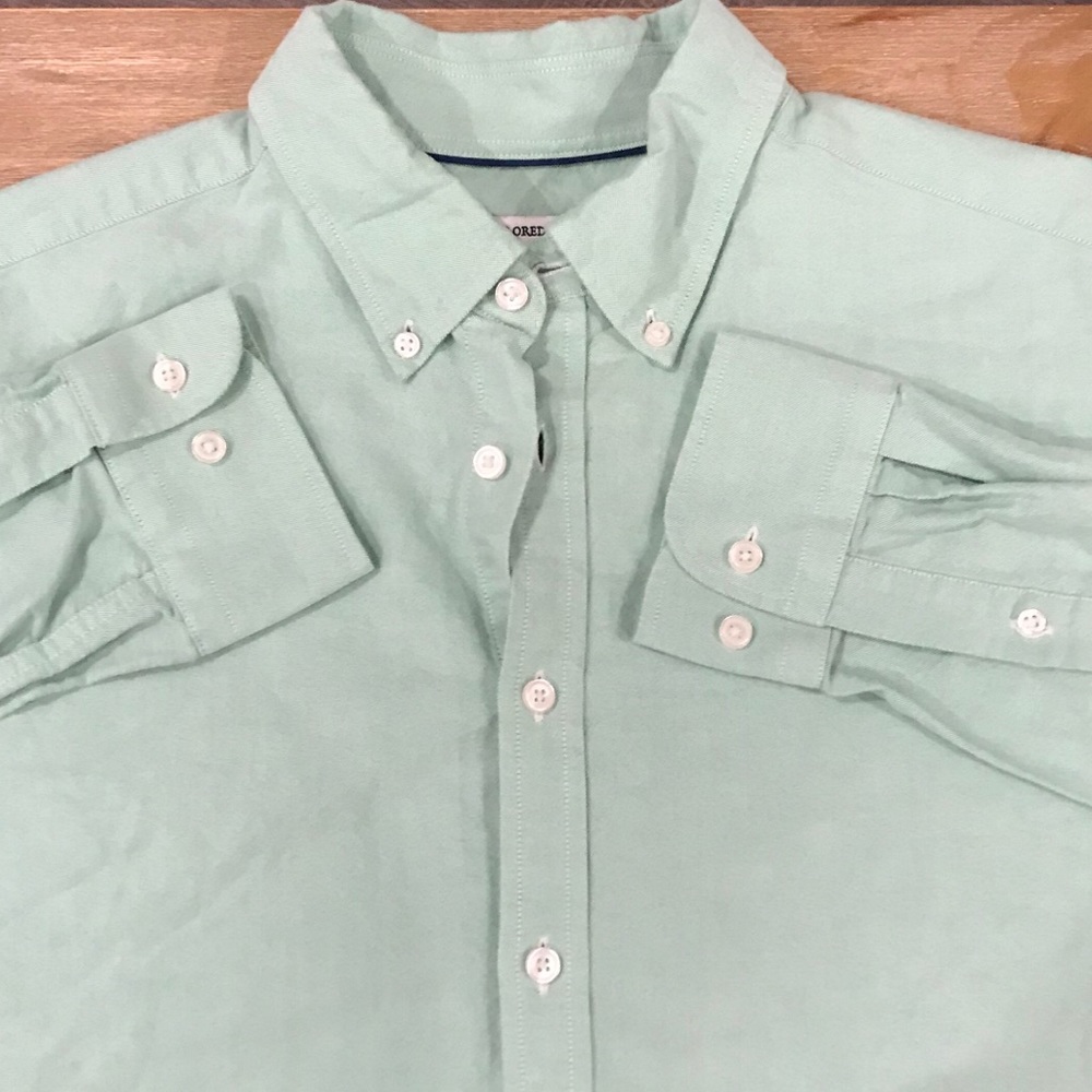 Jos a Bank 1905 Men’s Oxford Shirt Light Green